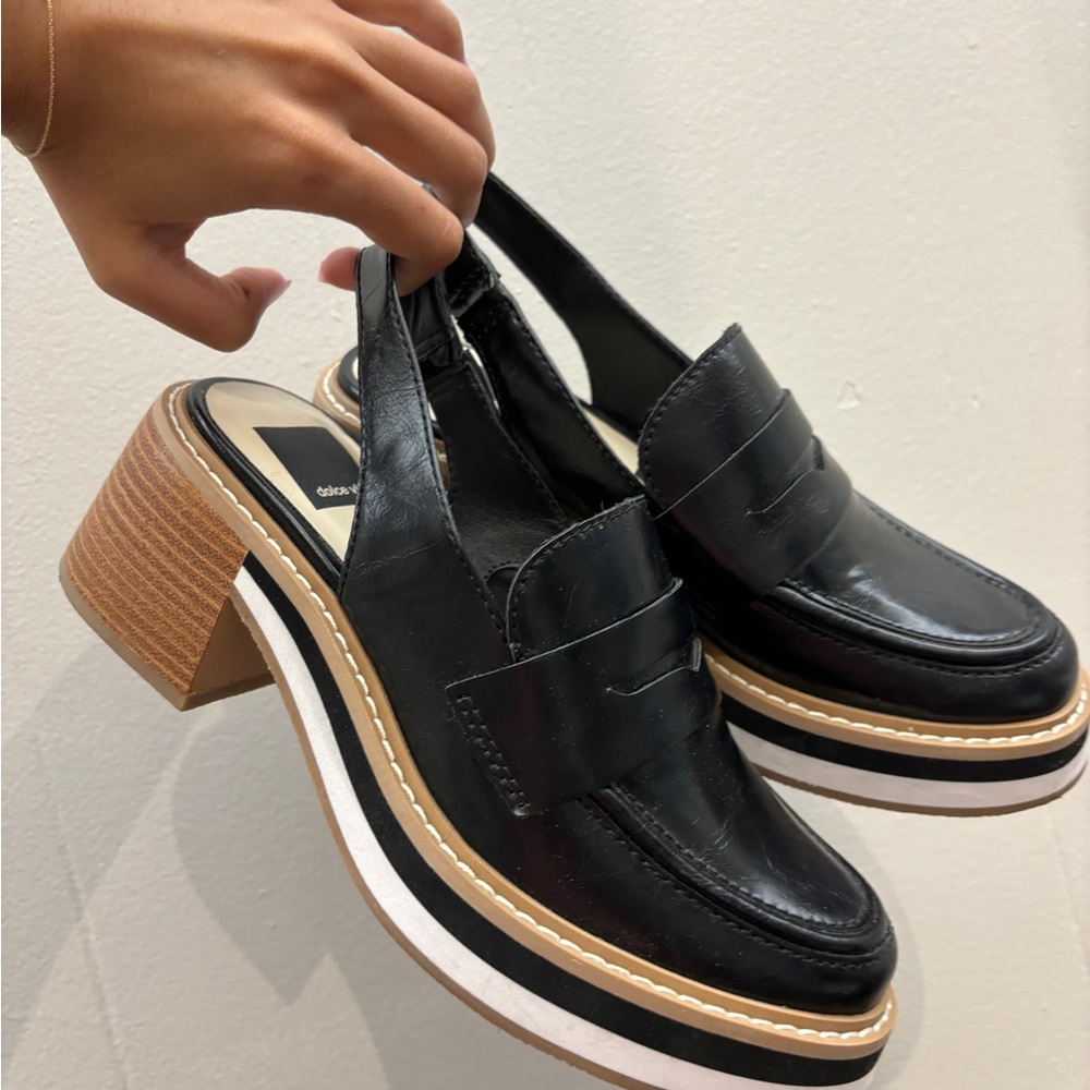 DOLCE VITA HATTIE SLINGBACK LOAFERS